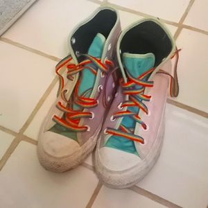 Rainbow Pastel Converse | WO'S 7